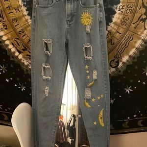 Women’s Graphic Jeans
